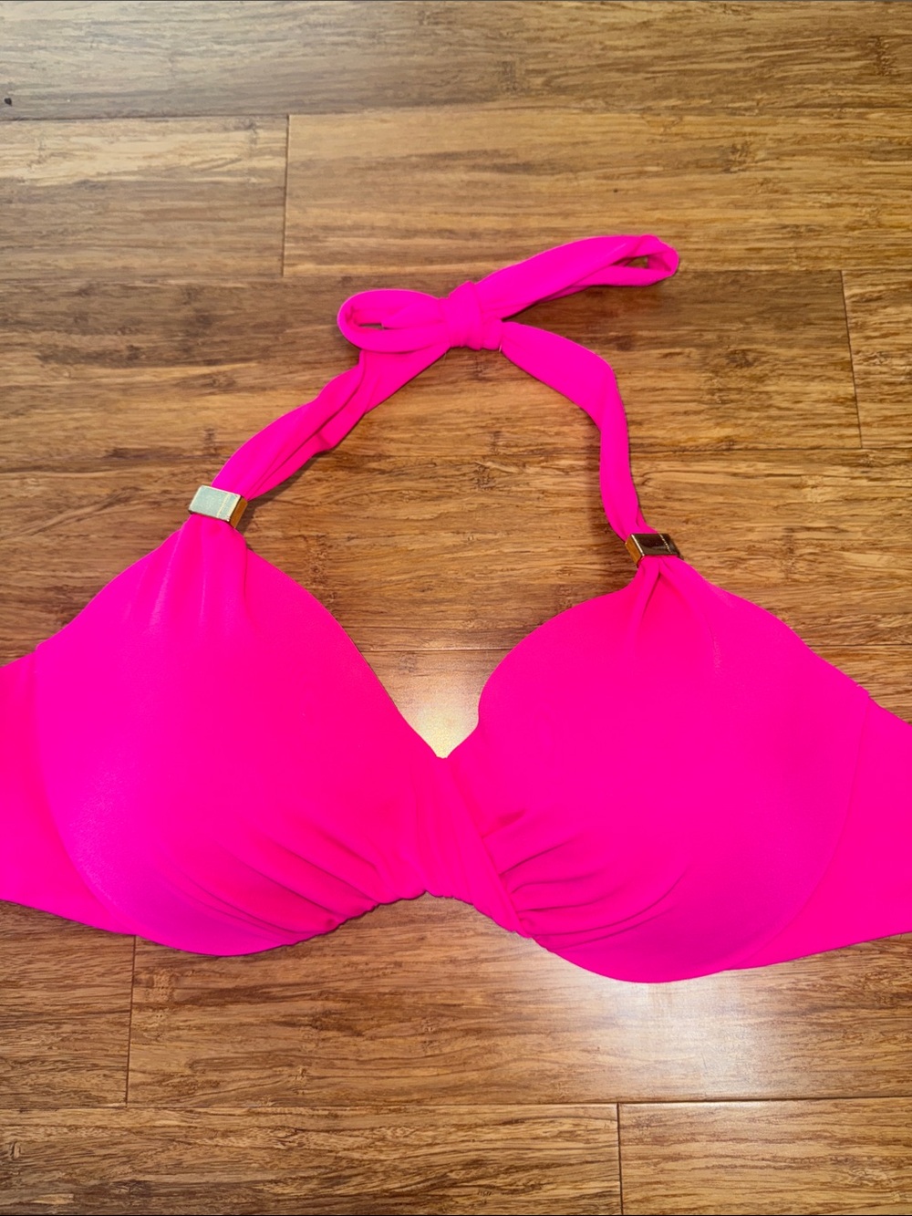 34DD Victoria's Secret Bright Pink Bikini Top